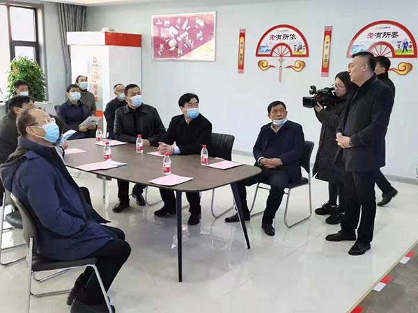 山西省民政厅副厅长琚李梅视察pp电子游戏模拟器山西运城项目地